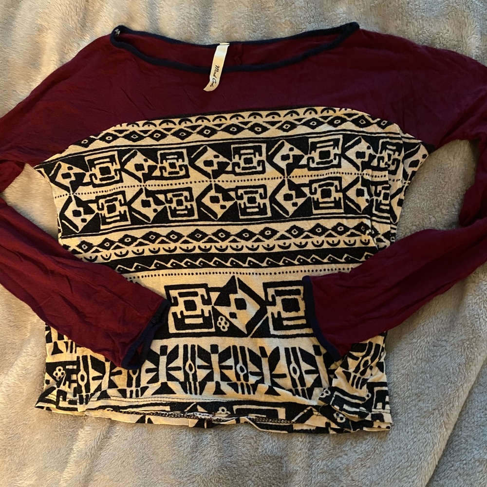 Long sleeve blouse